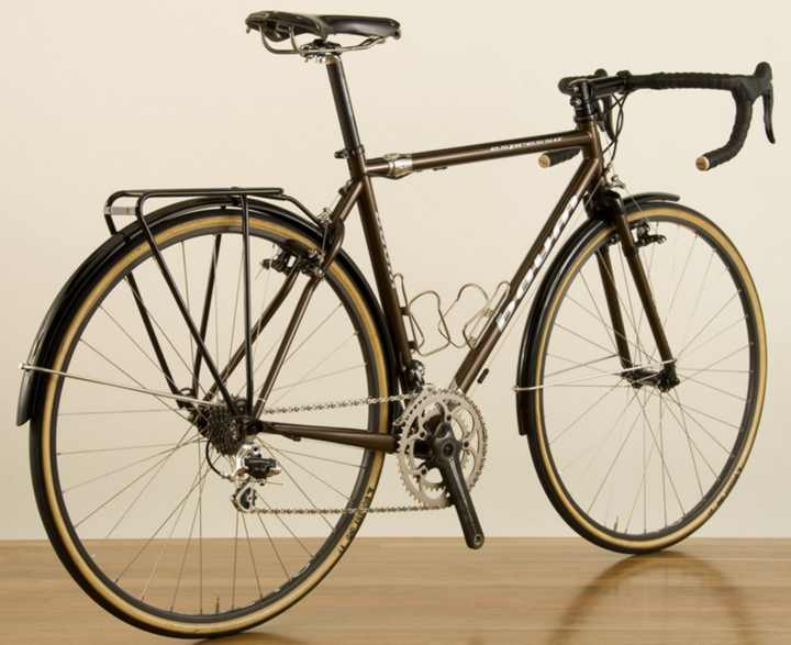 Baum Cycles Tobacco Brown Espresso Commuter Bicycle with S and S Couplings