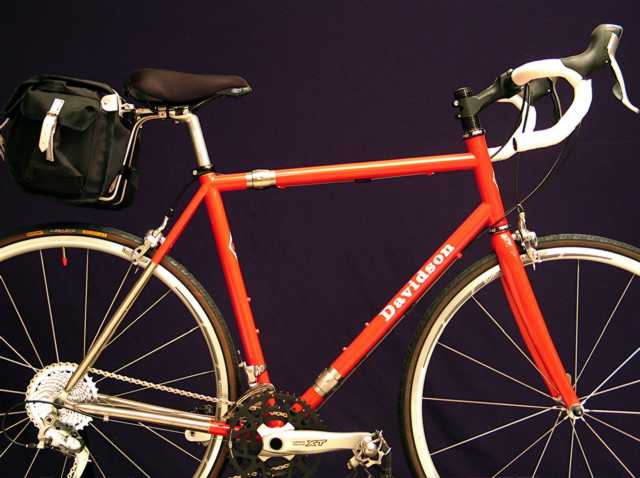 Davidson Road Bike with S and S Couplings