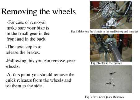 Disassembly and packing a True North touring bike with S and s Couplings